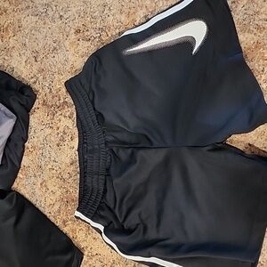 Nike dry fit shorts.  Big boys size medium